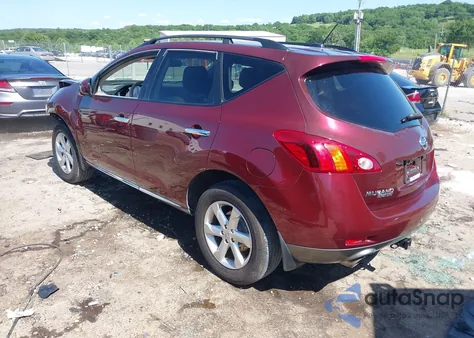 2009 Nissan Murano S из США, поврежденный, VIN JN8AZ18W99W133492